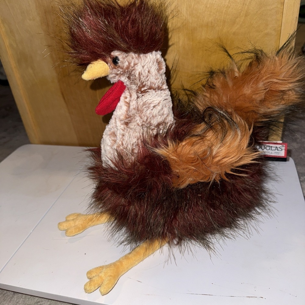 RICARDO the Plush ROOSTER Chicken Douglas #1783 stuffed